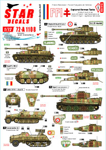 Star Decals 1/35  White/Snowy/Whitewashed PzKpfw IV Ausf H  Ostfront 43/44 35843 